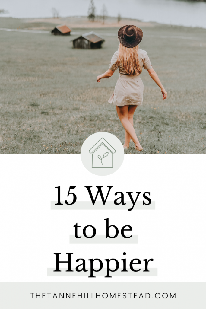 Ever since I focused on different ways to be happier, I've become happier. I want that for you, too, so I'm sharing fifteen small steps you can take today!