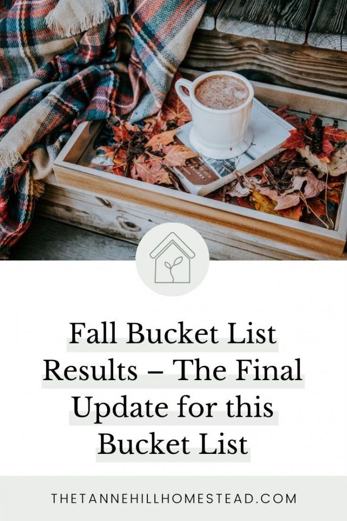 This Fall Bucket List was a lot of fun to go through and I'm excited to share my Fall Bucket List results with you! Have you ever done a Fall Bucket List?