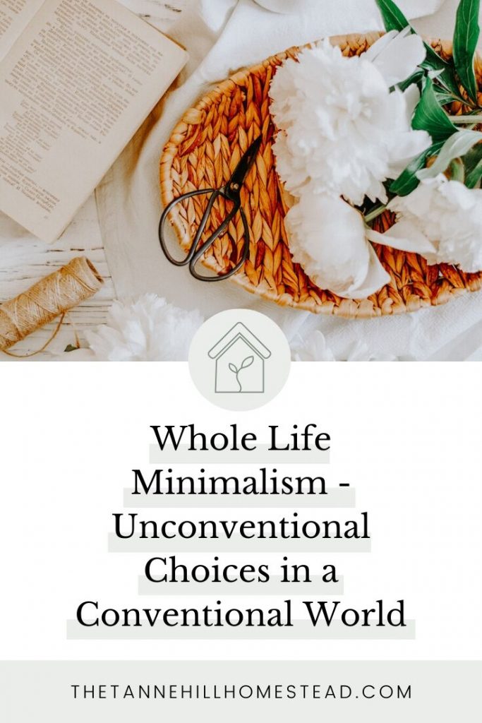 Minimalism isn't one size fits all. In this post, my friend, Melissa, shares about Whole Life Minimalism and how you can adapt this lifestyle for yourself.