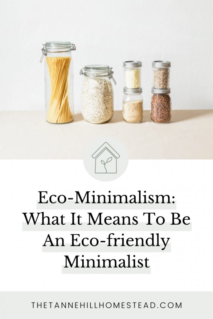 Eco minimalism is combining an eco-friendly lifestyle with a minimalist lifestyle. It is about consuming intentionally in ways that promote the planet's health. #ecominimalism #minimalism #ecofriendlyminimalism #ecofriendlyminimalist #ecofriendlyliving #ecofriendly