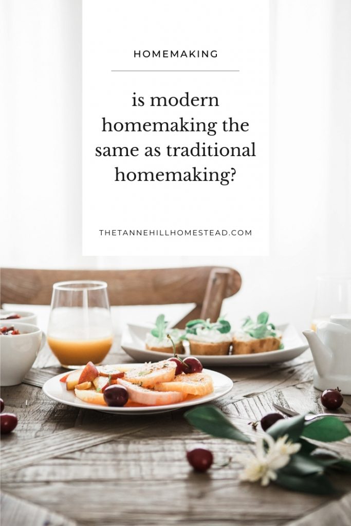 It wasn’t until recently that I learned about modern homemaking and realized that I had been a modern homemaker for basically all of my adult life. I cook, clean, budget, and so much more that encompasses a lot of homemaking values. #homemaking #modernhomemaking #whatishomemaking #traditionalliving #homemakingcharacteristics #homemakingskills