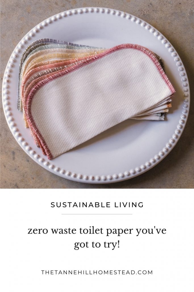 Serious about increasing your bathroom's sustainability? One thing change you can make is to use unpaper toilet paper! Here's why & how!