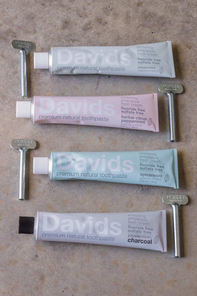 Ready to transform your oral hygiene to zero waste? If so, check out why I recommend Davids toothpaste in this Ultimate Zero Waste Bathroom Swaps Guide!